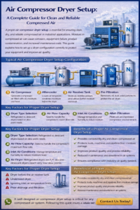 Air Compressor Dryer Setup: A Complete Guide for Clean and Reliable